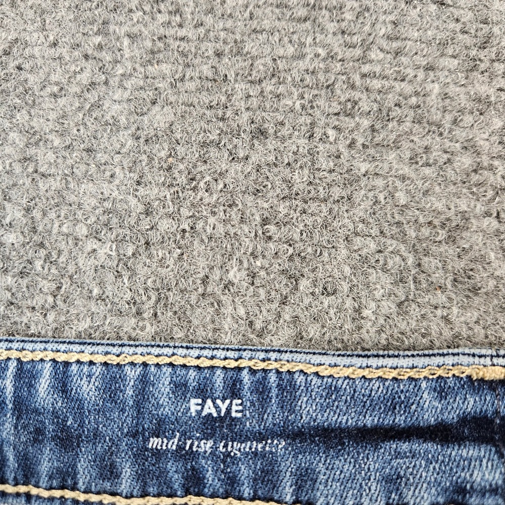 AG Adriano Goldschmied Faye Mid Rise Cigarette Jeans Blue 29R LW15310 - Picture 8 of 14